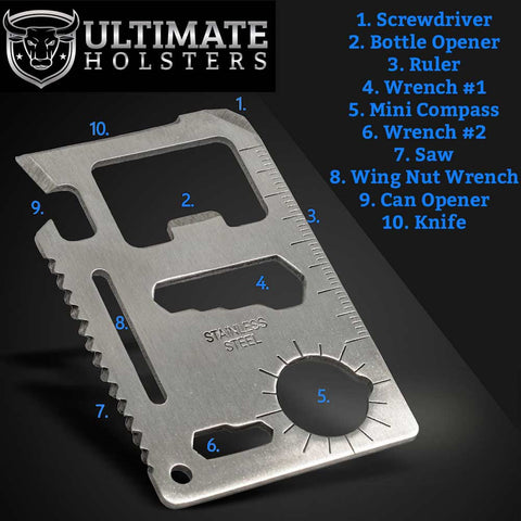 EDC Wallet Multi Tool